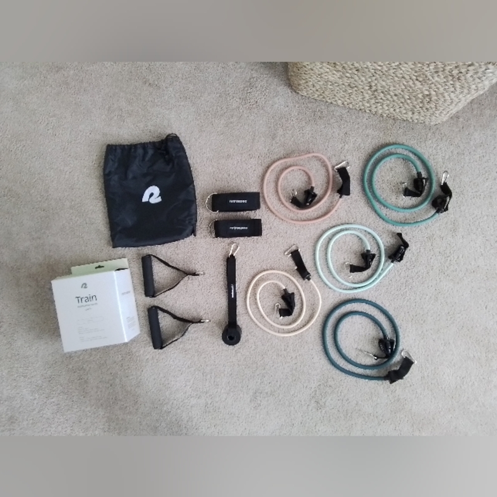 Retrospec Resistance Bands Set (In color Smoothie)